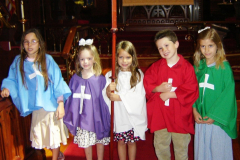 Children's Chasubles Blessing, April 2009