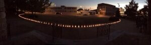 Luminaries - Grace Church Driveway