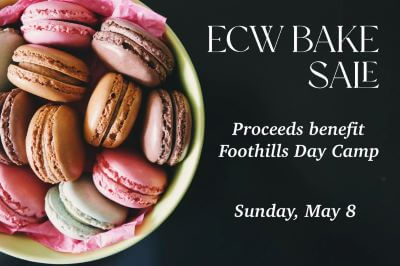 ECW Bake Sale Benefit for Foothills Day Camp