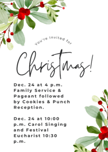 You're Invited for Christmas!